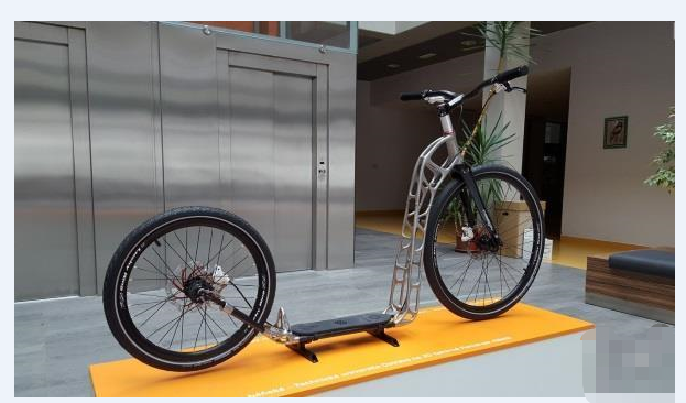 捷克大學團隊開發(fā)了第一個仿生3D打印滑板車