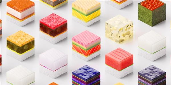 基于客戶唾液和尿液的3D打印壽司服務(wù)奇點