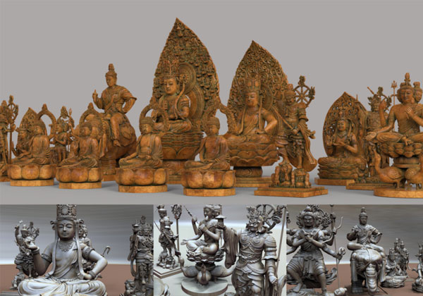 日本教王護國寺(東寺)國寶級神像