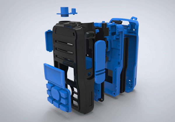 3D打印 對(duì)講機(jī)