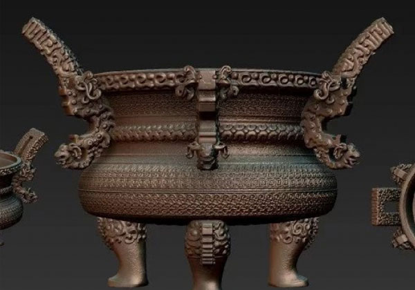 青銅國(guó)寶《鼎》高清三維模型